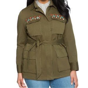 Eloquii embellished jacket